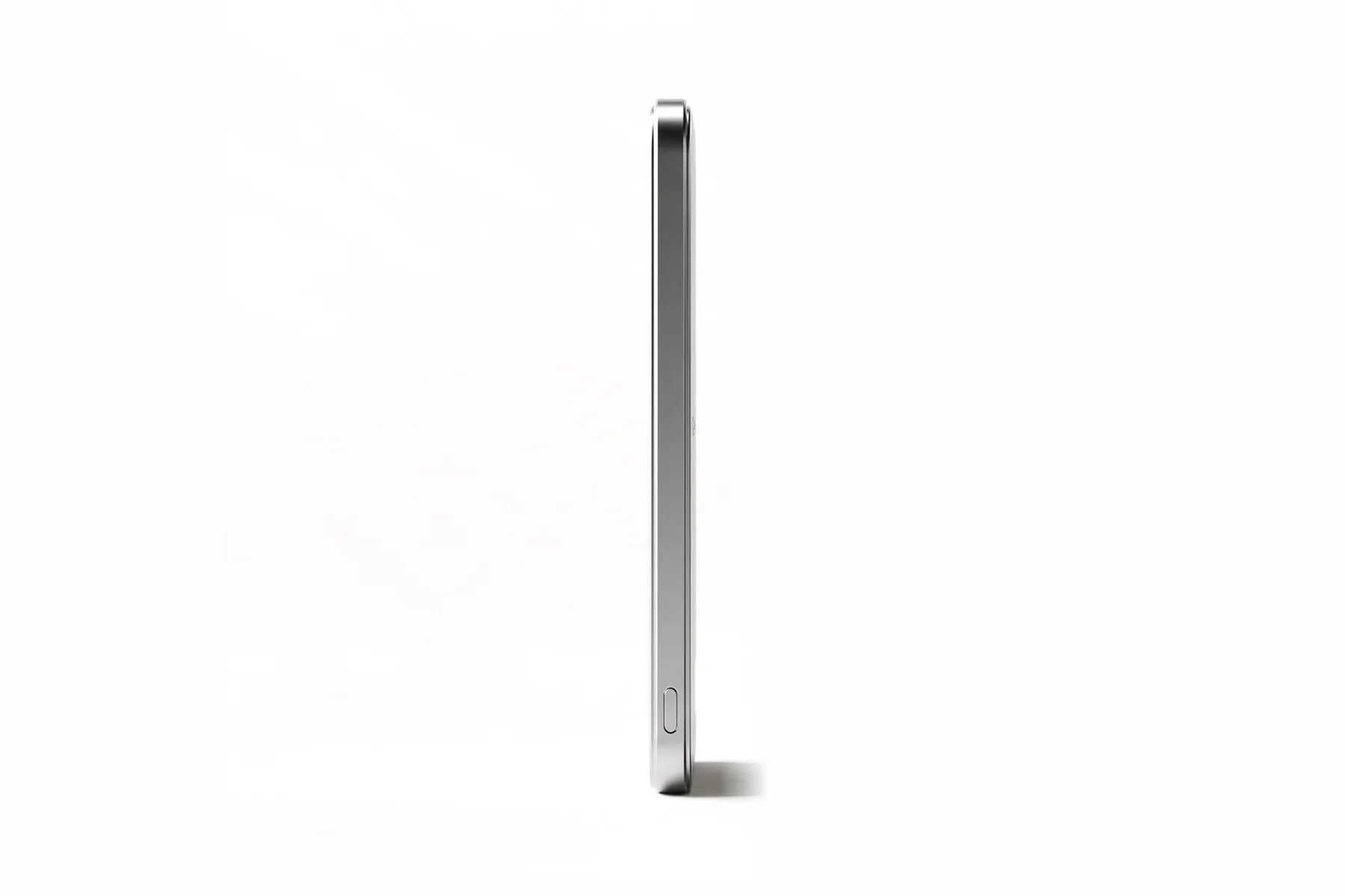 HELION AIR standing edge-on, showing its thin aluminium side